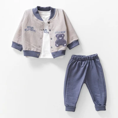 MAİ01-20284 LİTTLE BEAR ÇİZGİLİ 3 LÜ TAKIM