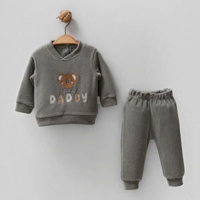 MAİ01-26524 DADDY KADİFE 2 Lİ TAKIM