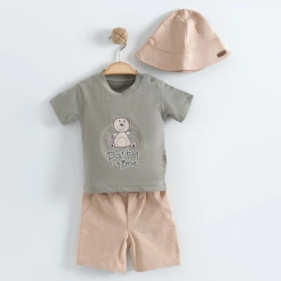 MAİ01-8368 PARTY TİME  ŞAPKALI 3 LÜ TAKIM