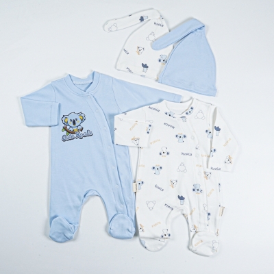 KOALA ŞAPKALI 2 Lİ TULUM