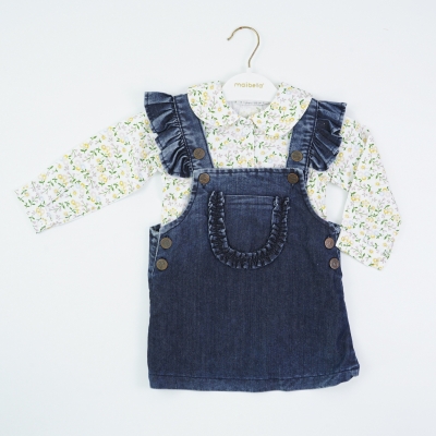 ÇİÇEK GÖMLEKLİ JİLE TAKIM