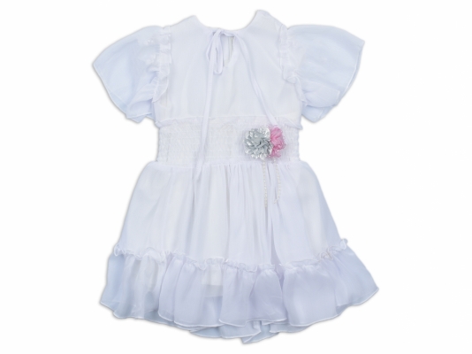 BELİ LASTİKLİ ELBİSE 5-8 YAŞ