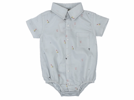 PALMİYE AYLIK DÜĞMELI GÖMLEK