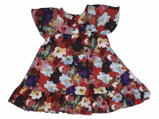 PAMUK VİSKON ELBİSE 6-9 YAŞ