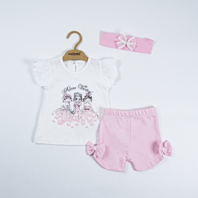 PRİNCE WANTED BASKILI BANDANALI 3 LÜ YAZLIK TAKIM