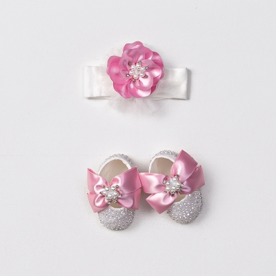 KIZ EL YAPIMI PATİK BANDANA SET