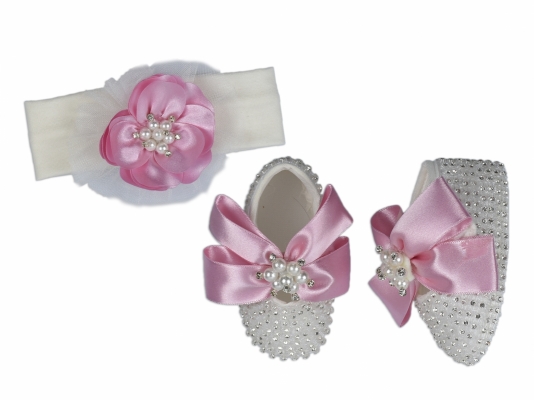 KIZ EL YAPIMI PATİK BANDANA SET