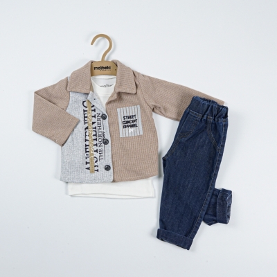 STREET CONCEPT KOT PANTOLON 3 LÜ TAKIM